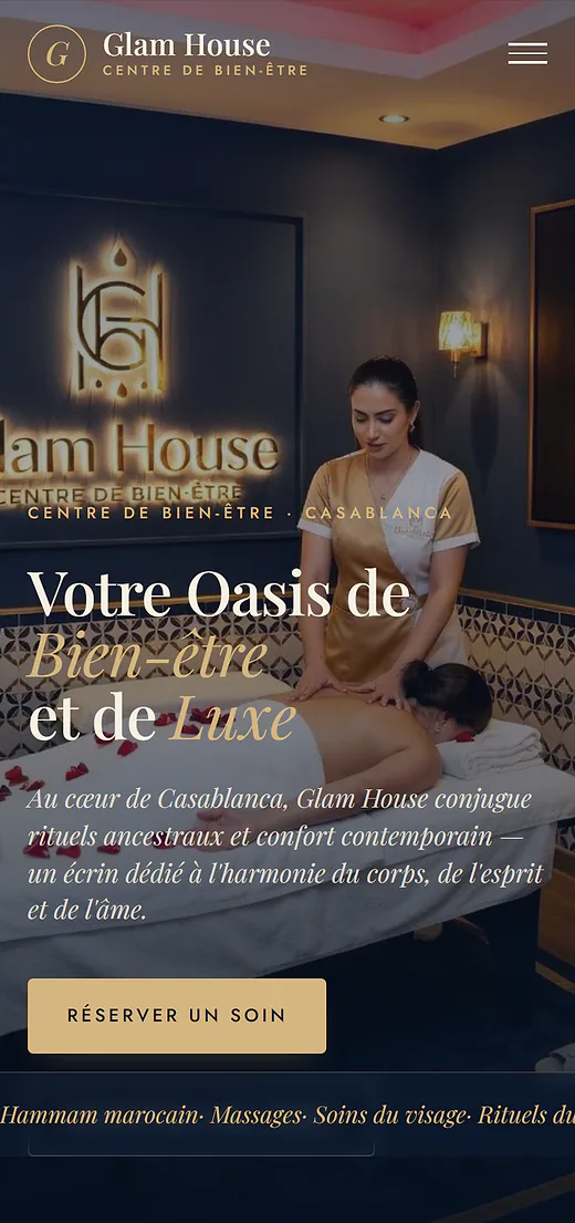Glam House — mobile